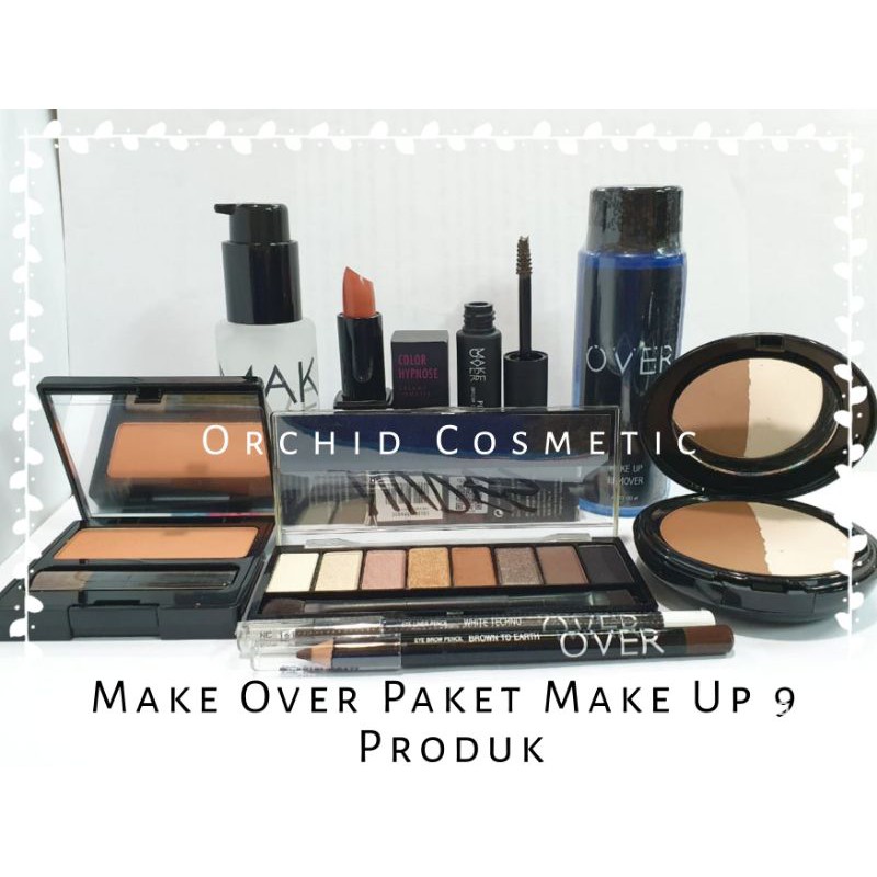 Make Over Paket Make Up 9 Produk