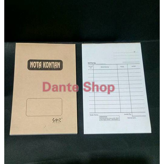 

[Promo] Nota Kontan Kecil 1 Ply / Nota Murah / Nota BHG