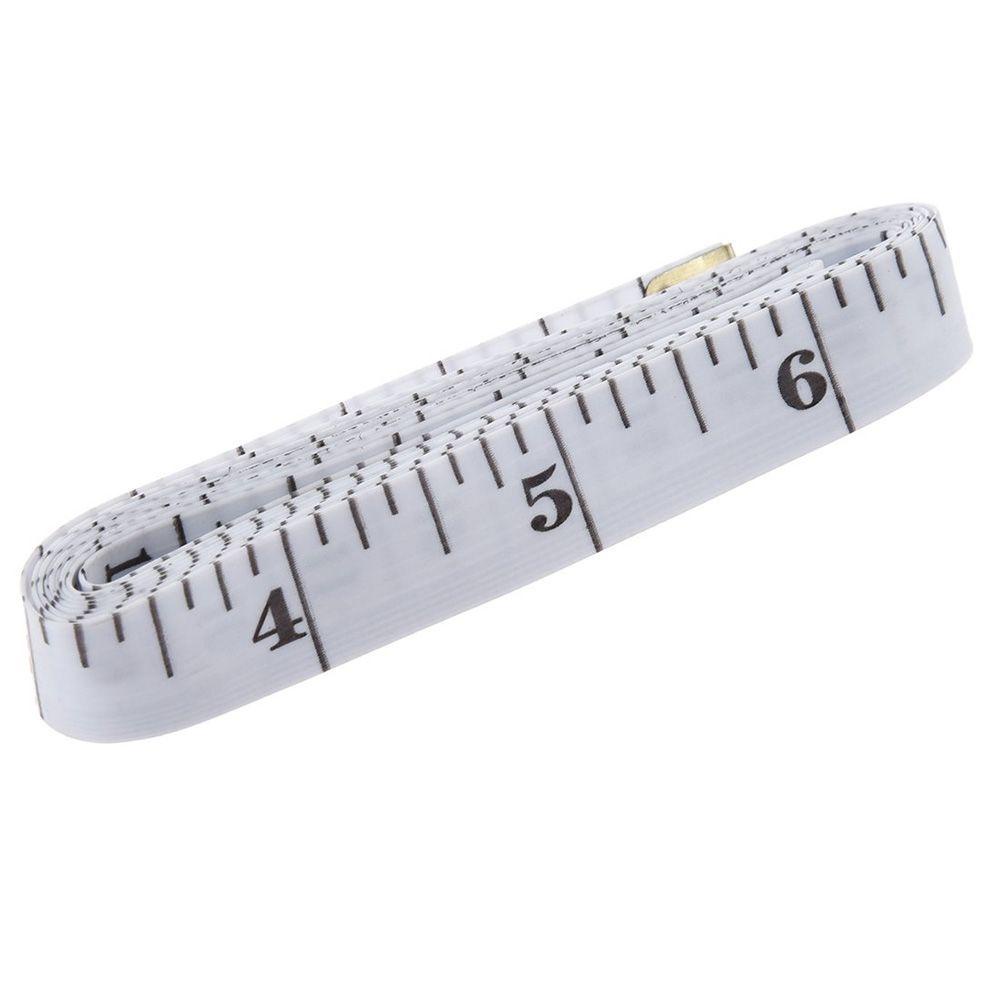 [Elegan] Tape Ruler Portable Craft Jahit Baju Penggaris Lembut Untuk Pinggang Dada Kaki Ukur Penggaris