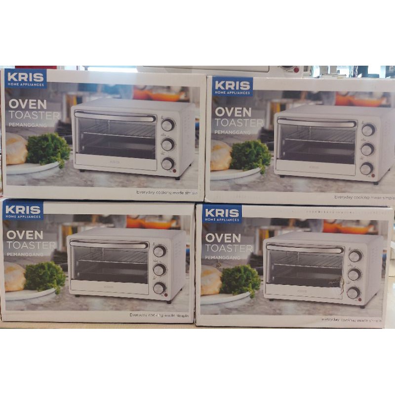 OVEN TOASTER 16 L WHITE / PEMANGGANG KUE LISTRIK / KRIS OVEN LISTRIK