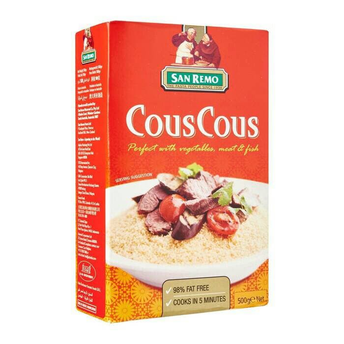 

San Remo Couscous Bulgur Rice Substitute Penganti Nasi Sehat Import
