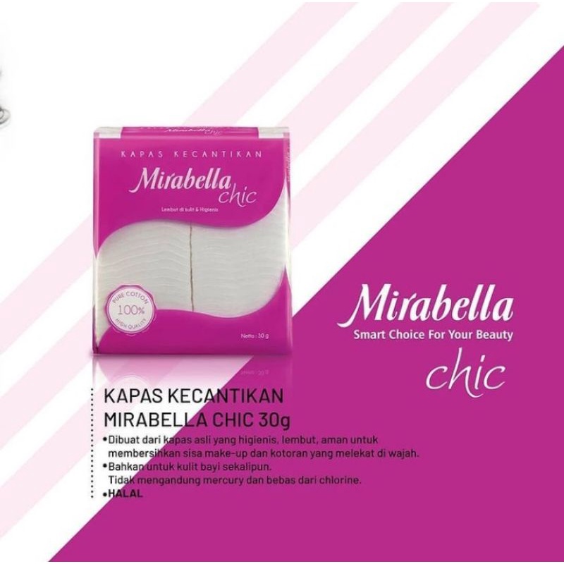 Jual Kapas Kecantikan Mirabella Chick Shopee Indonesia 1680