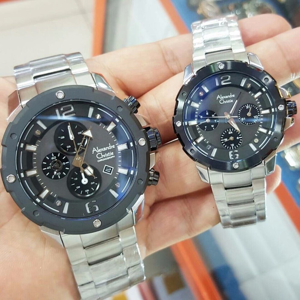 Jam tangan Alexandre christie couple casio aigner