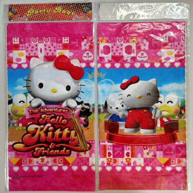 PLASTIK SNACK ULANG TAHUN GOODIE BAG-Hello Kitty