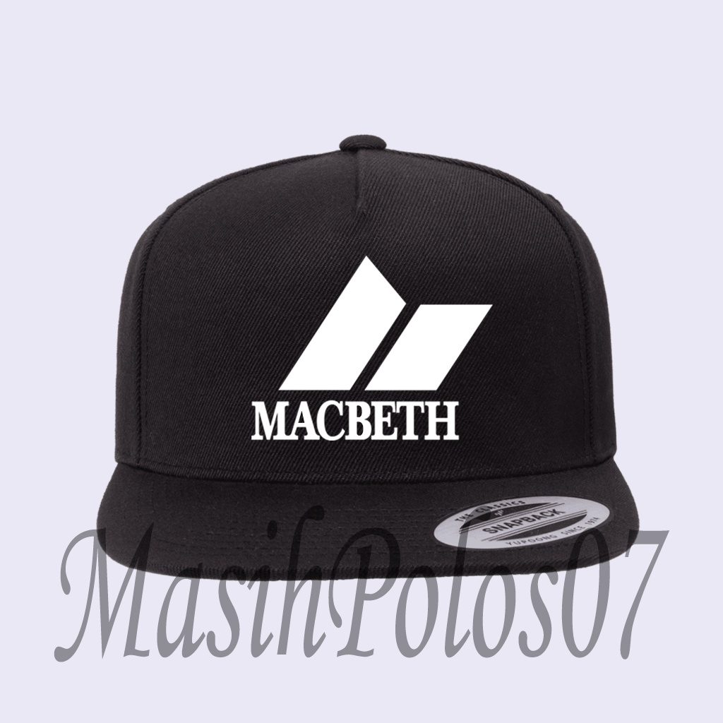 Topi Snapback Topi Hiphop Kualitas Distro Murah Topi Distro Terbaru macbeth