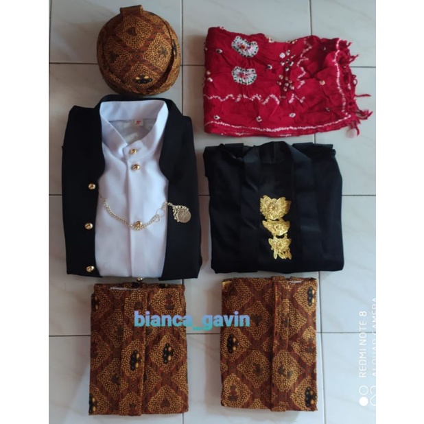 Set Baju Prewed/ Baju Couple/ Baju Prewedding Jawa