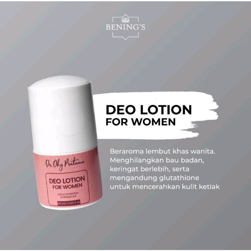 Bening's Deo Lotion For Woman