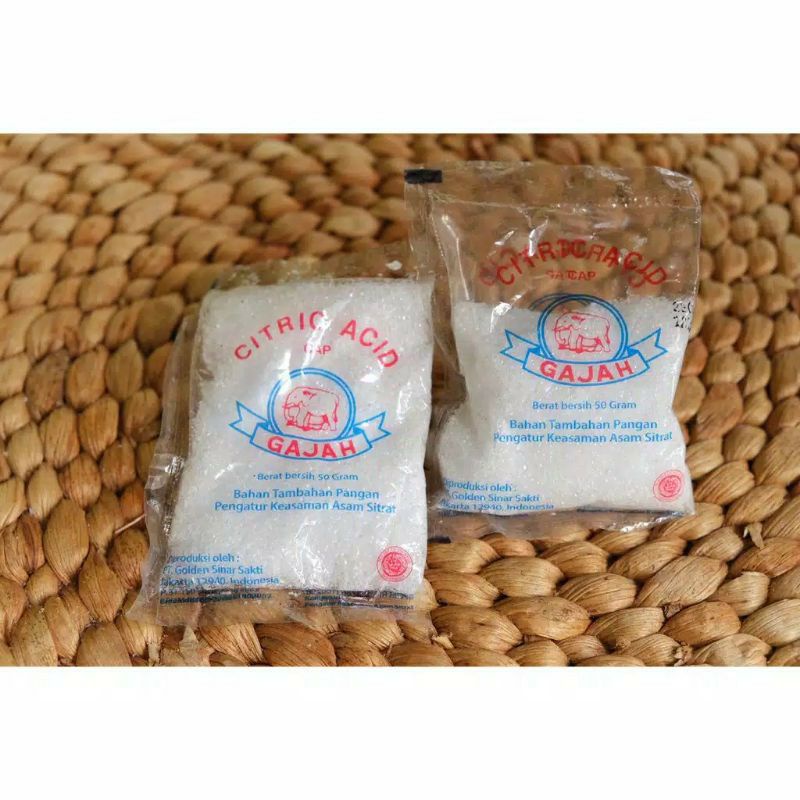 

Citric/ Citrun/ Asam Sitrat/ Acid Pembersih, Penambah Rasa Segar Makanan Dan Minuman ( 50 gram )