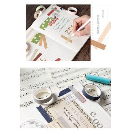 Japanese Washi Tape - Sweet Dreams Series (10 roll)