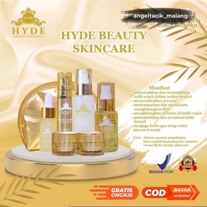 BPOM HYDE Skincare - paket glowing