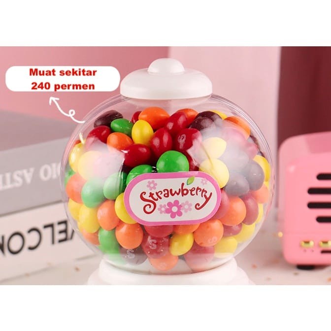 MOMBABY1 Kado mainan anak Candy Machine bulat / Mainan mesin permen anak