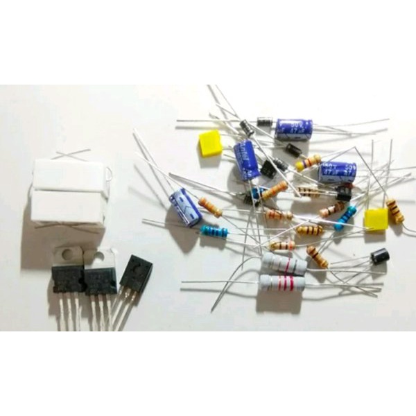 Paket Komponen Power Amplifier OCL Custom