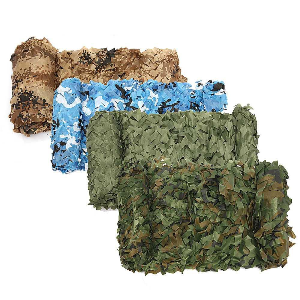 3 x 2m Jaring kamuflase Sarung Mobil Hunting Military Camouflage Nets