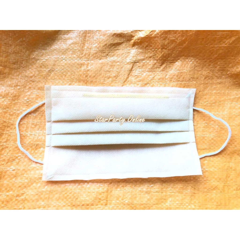 Masker Spunbond Lusinan Hijab /Masker Spunbond Earloop /Masker Kain