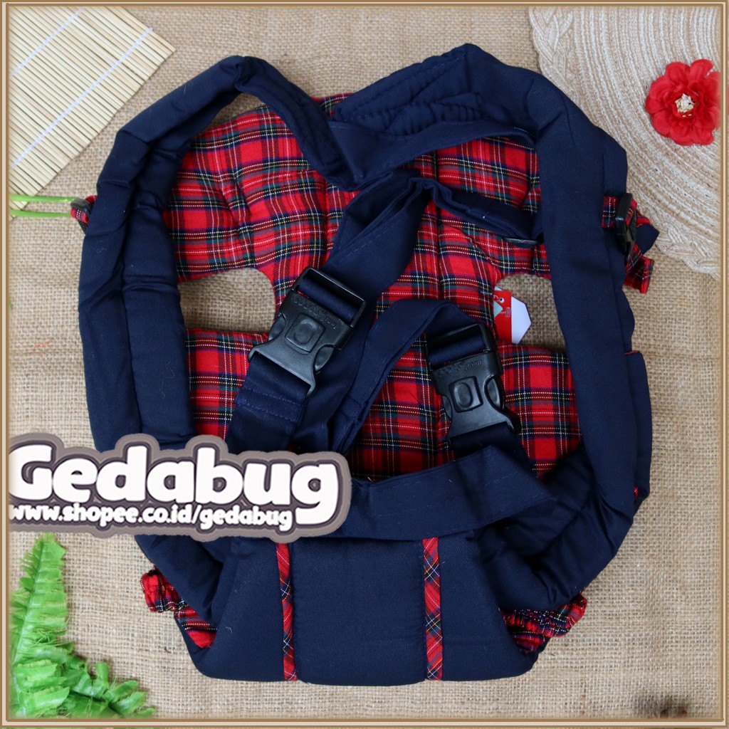 BABY SCOTS Gendongan Bayi Baby Scots - Baby Carrier ISG001 - gedabug