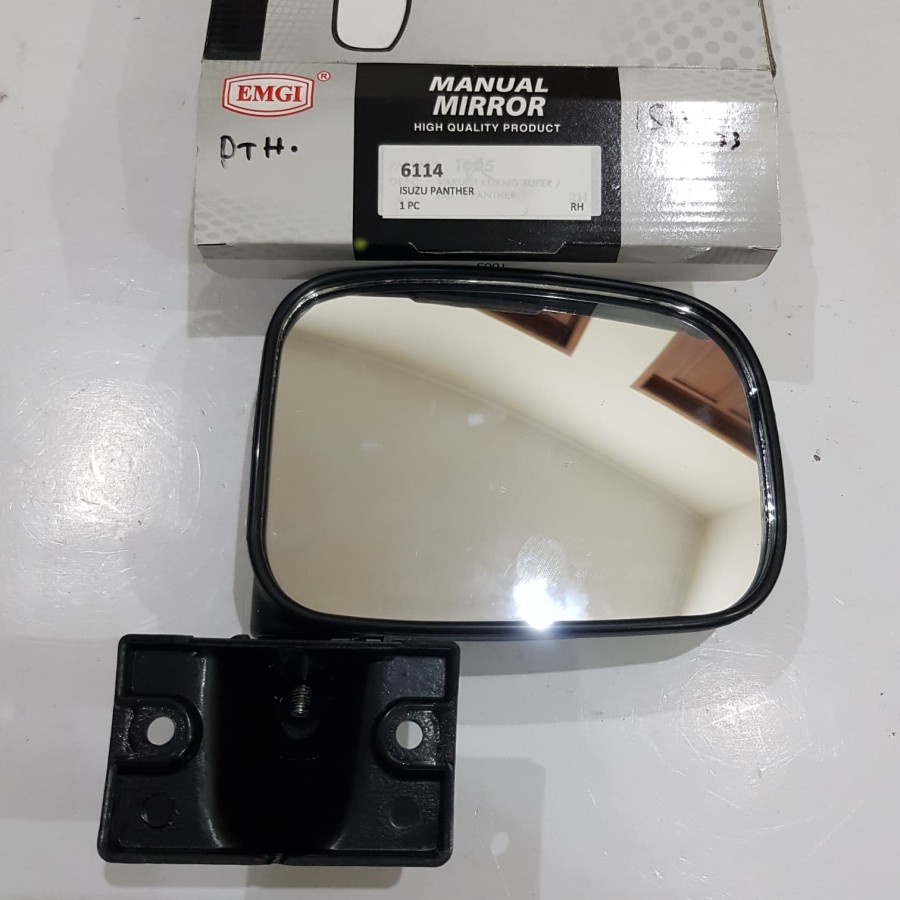 Kaca Spion Isuzu Panther Lama / Panther Kotak 2.3 / 2.5 Kanan (R/H) Merk EMGI