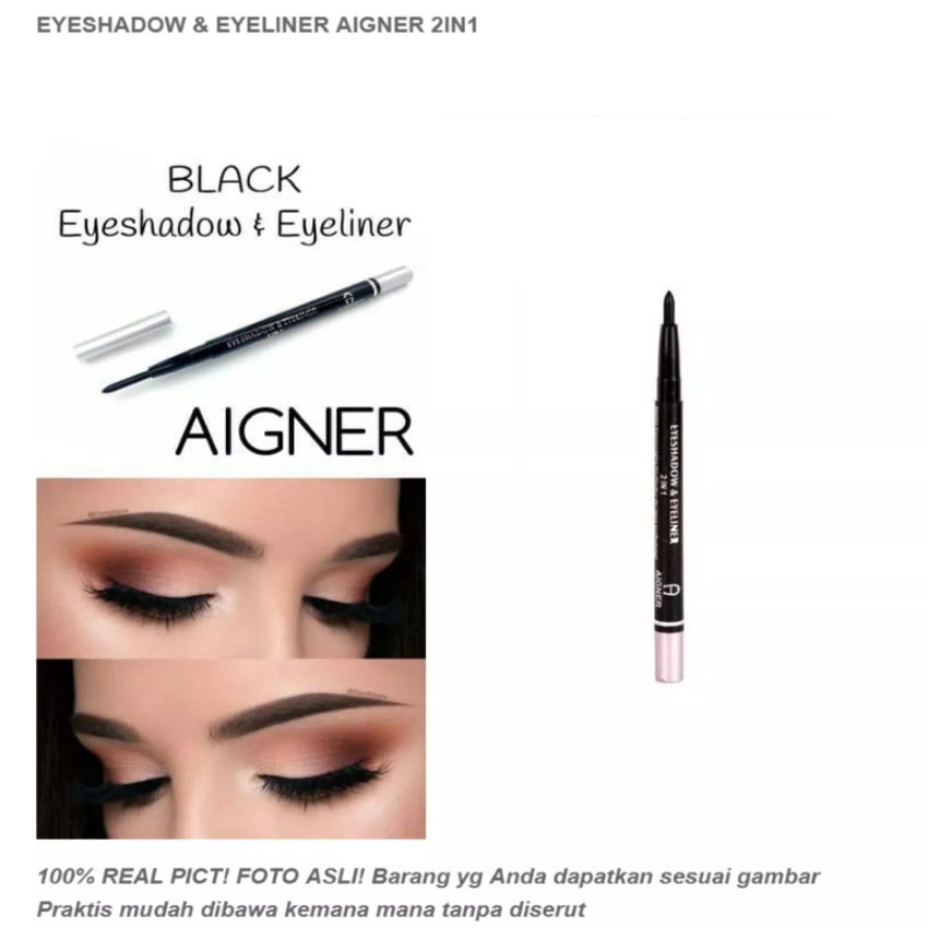 3pcs Pensil Aigner / Eyeshadow Aigner 3pcs / Pensil Alis Aigner