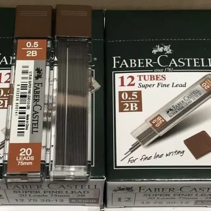 

PROMO Isi Pensil Mekanik Faber Castell 0.5