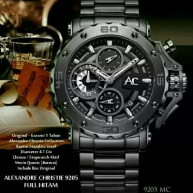 ALEXANDRE CHRISTIE 9205 BLACK AC9205