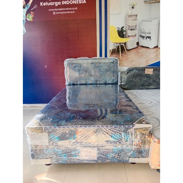 (PROMO) Springbed / Spring Bed Flower Boxy by Bigland 120x200cm (Melayani Surabaya)