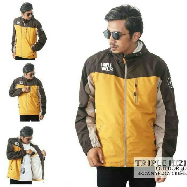 JAKET GUNUNG / JAKET PRIA GUNUNG / JAKET OUTDOOR / JAKET GUNUNG TRIPLE HIZI