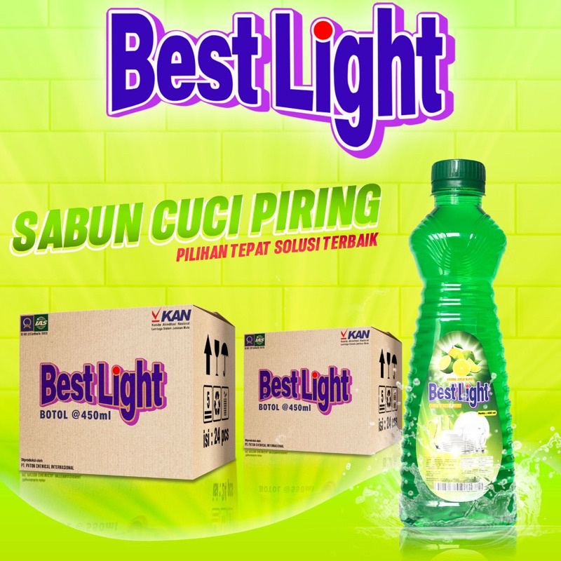 sabun cuci piring best light