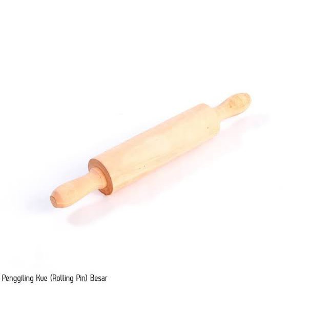 Penggilas adonan dari kayu / rolling pin kayu