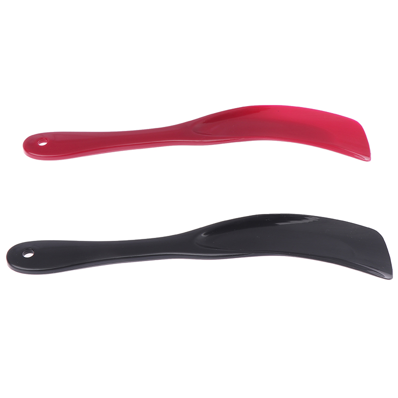 1 PCS Alat Bantu Pasang Sepatu Shoe Horn Shoe Lifter Profesional Bentuk Sendok Panjang 19 cm