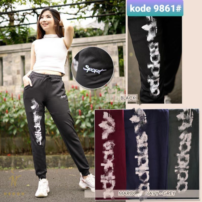 NEW CELANA JOGGER DDS 9861 IMPORT / CELANA IMPORT MURAH / CELAMA JOGGER MURAH