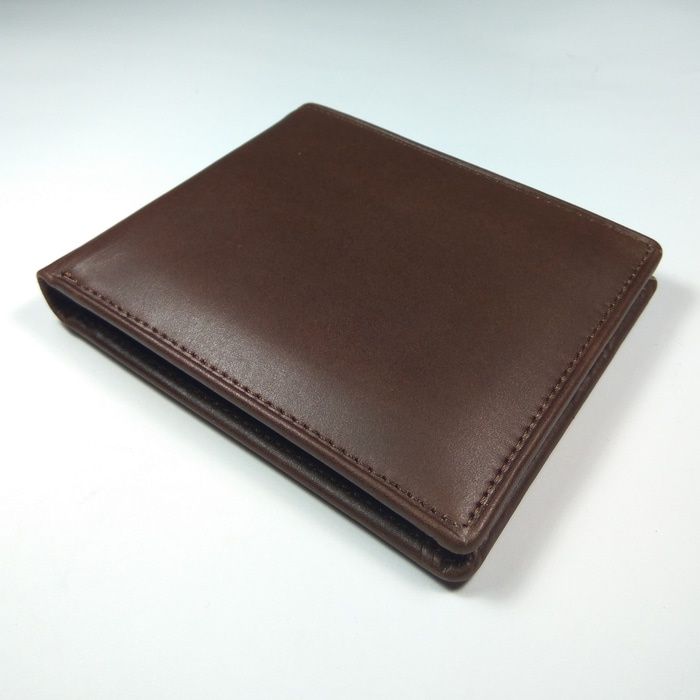 Dompet Pria Kulit Sapi Asli Model Lipat Dua GS9