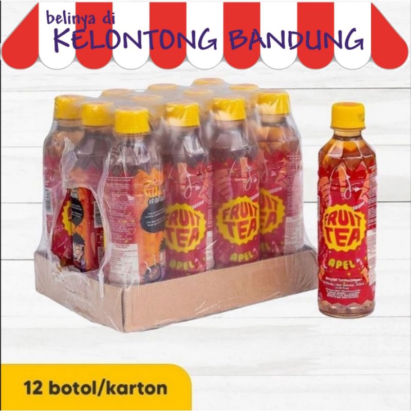 

Fruit Tea Botol Pet 350ml per pack / dus / box / karton