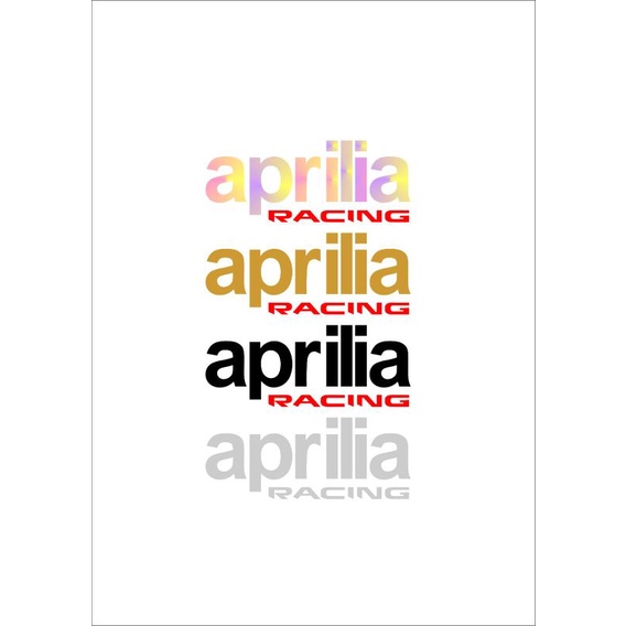 STICKER HELM APRILIA CUTTING