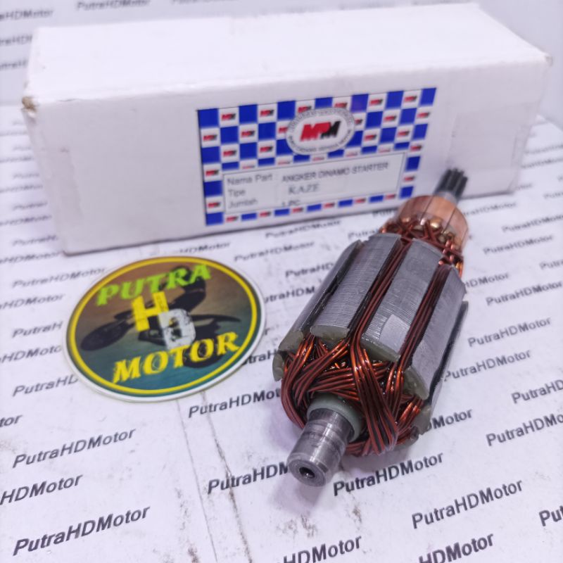 ANGKER ANKER ARMATURE DINAMO STATER STARTER KAWASAKI KAZE ATHLETE BLITZ