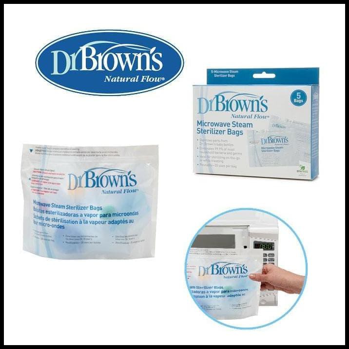 dr brown's natural flow microwave steam sterilizer