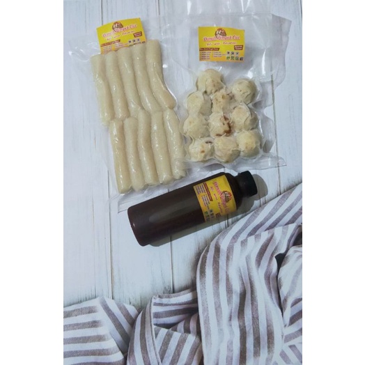 

PAKET PEMPEK LENJER+ADAAN+CUKO250ML