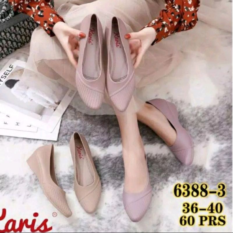 Sepatu wedges Wanita//Karis Jelly Shoes