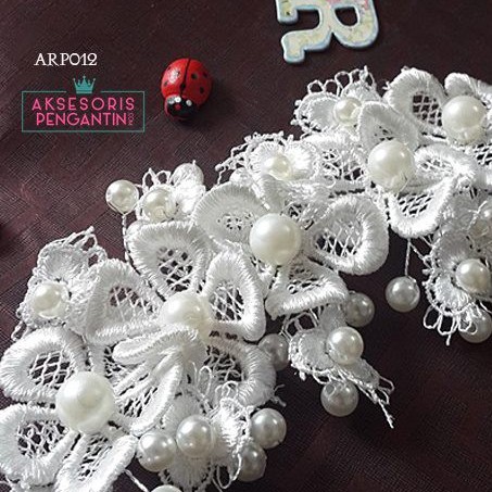 [SIAP KIRIM] AKSESORIS RAMBUT TIARA HAIRBAND HEADPIECE PENGANTIN ARP012