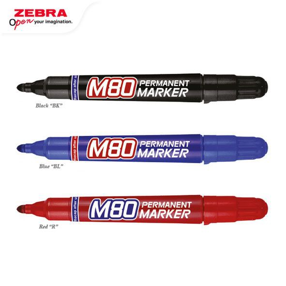

Spidol Permanen Zebra M-80