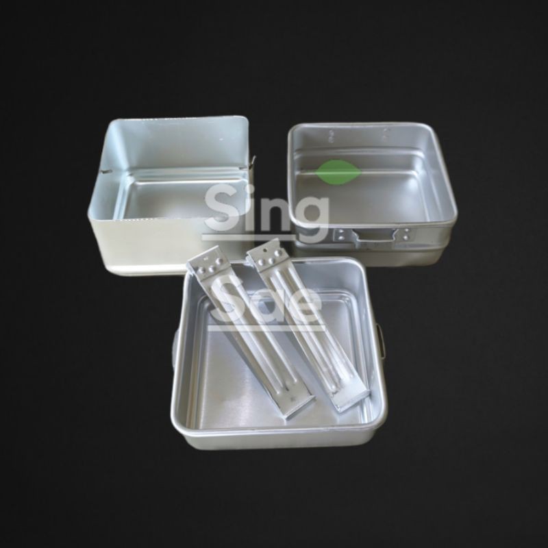 Nesting/Misting Jatah TNI/cooking set/Panci outdoor/alat masak camping