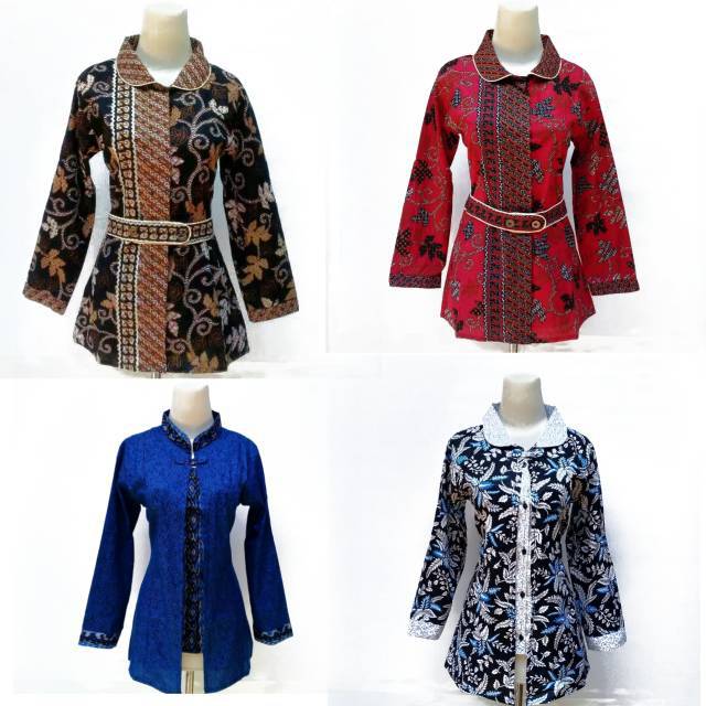 Promo Fashion Batik Wanita Modern Atasan Batik Wanita Motif Brojomusti JKO9gaHZAO75Y