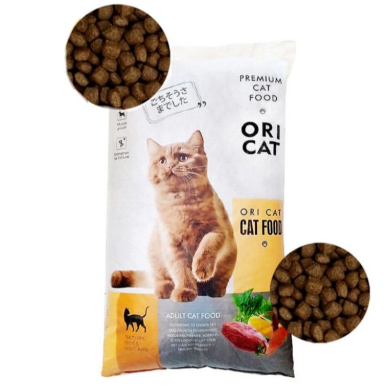 ORI CAT Food 20kg Or Cat Food Kible Kotak  / Makanan Kucing