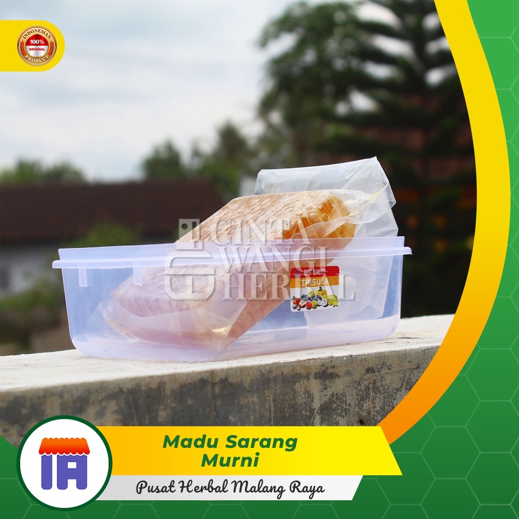 

MADU SARANG ASLI MURNI Epis Melifera Netto 250 Gram Sarang Madu Asli Madu Mentah Sarang Madu Raw Honey Honeycomb Healthy Food Cinta wangi herbal