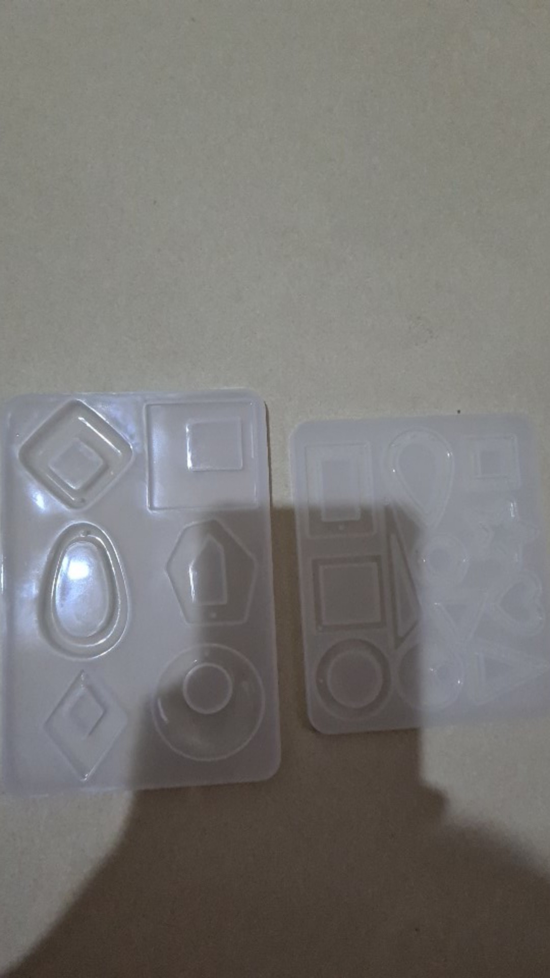 Inf Inf ✿ Cetakan Perhiasan / Anting / Kalung Bahan Silikon Akrilik Resin Diy