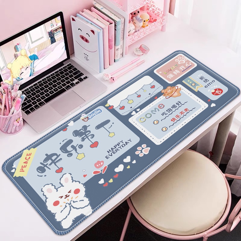 Mouse Pad Super Lucu Dengan Bantalan Pergelangan Tangan Untuk Meja Komputer