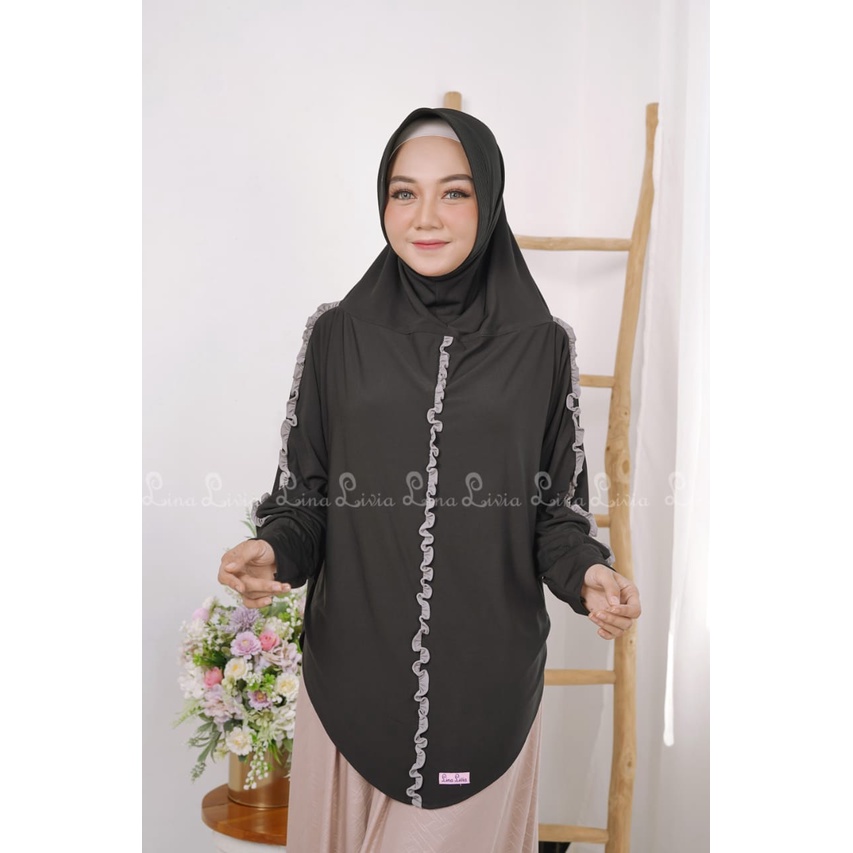 HIJAB INSTANT TERBARU RUBINA TERLARIS JILBAB KEKINIAN By Linalivia