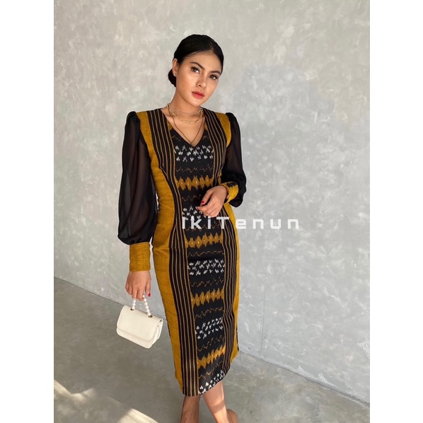 IKI TENUN /MARIGOLD DRESS TENUN