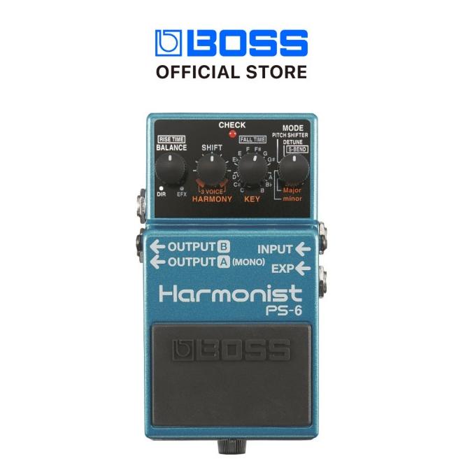 Boss Ps-6 Harmonist Pedal Efek Stompbox