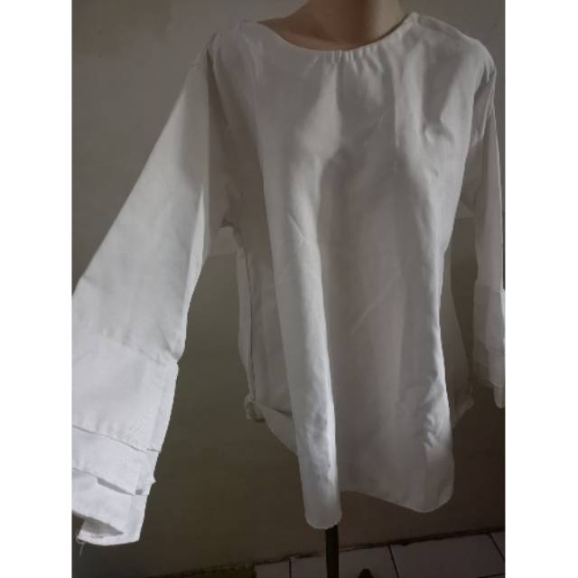 PL blouse putih