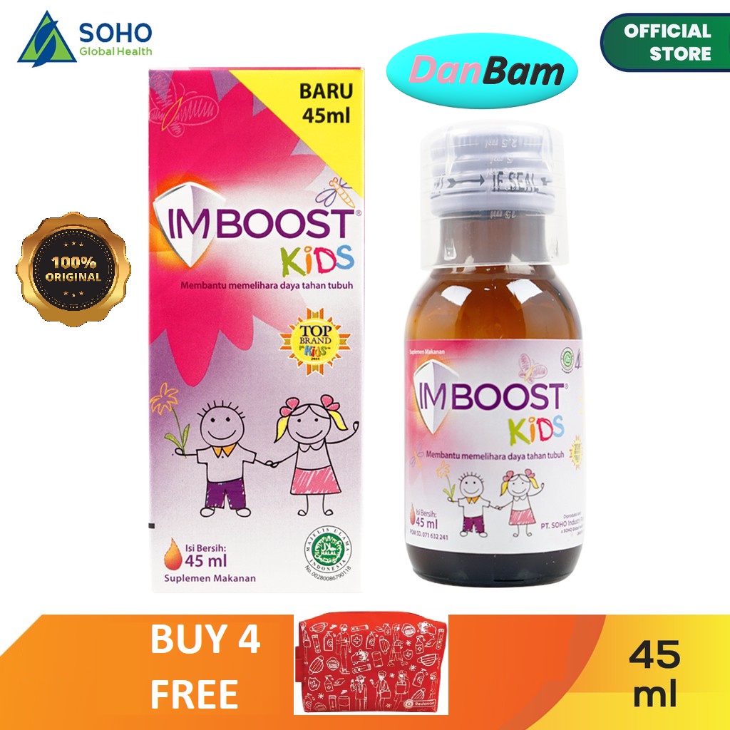 Imboost Kids Syrup Daya Tahan Tubuh - 45ml