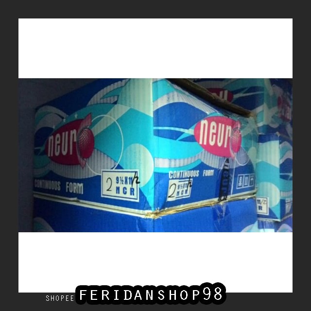 

FS1151 KERTAS PRINT & FOTOCOPY KERTAS NEURO CONTINUOUS ATK FORM 9 1 2 X 11 2 PLY 2 K2 2 PAPER BY FER